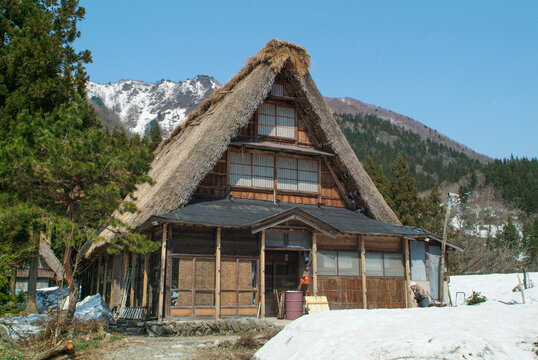 Gokayama village, Nanto city, Toyama Prefecture, Japan, world Heritage List UNESCO