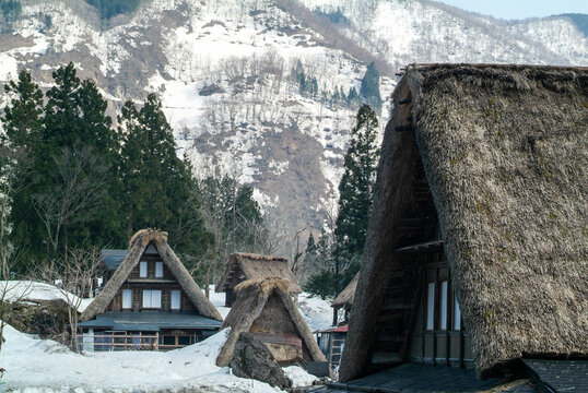 Gokayama village, Nanto city, Toyama Prefecture, Japan, world Heritage List UNESCO