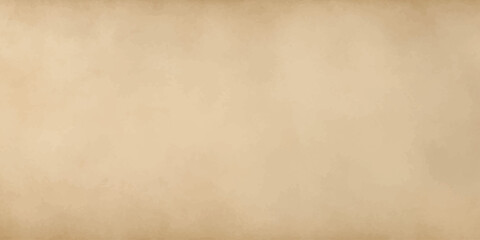 Obraz premium A blank antique parchment sheet with a stained brown grunge pattern and aged vintage paper texture creates a worn retro background for a grungy ancient design