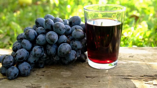 Resveratrol supplements and homeopathy. Selective focus.