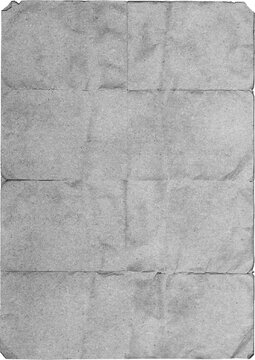 Large halftone vintage paper texture with a transparent background