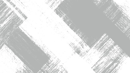 Obraz premium Gray and white diagonal brush strokes pattern background texture design element