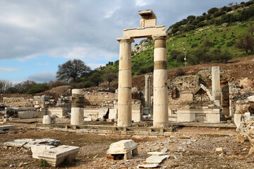 Ruins of the city of Ephesus