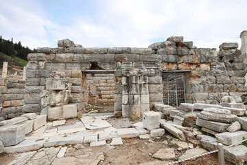 Ruins of the city of Ephesus