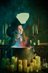 Naklejka premium Enchanted Potion Lesson