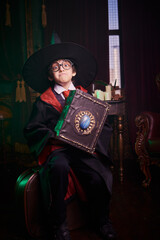 Naklejka premium Ancient Spell Book