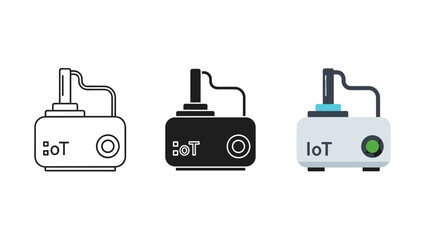 Fototapeta premium IoT Device Network Connection Data