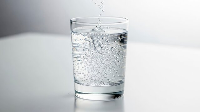 Glass of water