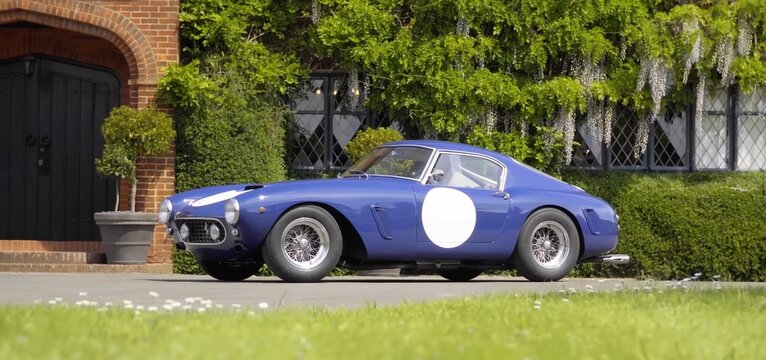Ferrari 250 SWB Revival: Legend, Sport, Supercar car on the road