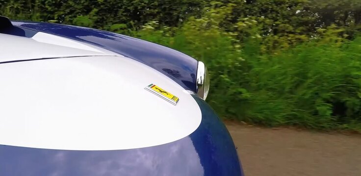 Ferrari 250 SWB Revival: Legend, Sport, Supercar blue car 
