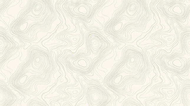 Abstract Topographic Pattern: A seamless, abstract pattern emulating the intricacies of topographic lines, evoking a sense of depth and spatial complexity.