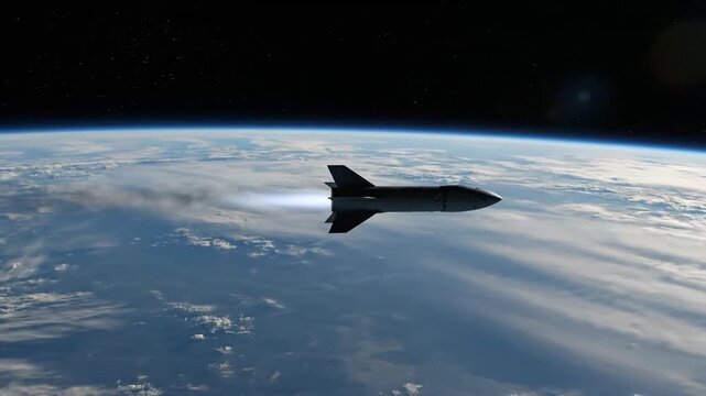 Balistic War Footage of Intense Conflict and Destruction