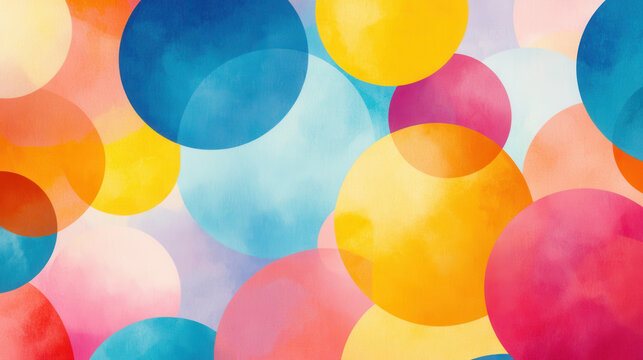 Abstract circle colorful background geometric pattern pastel vibrant gradient texture abstract circle colorful background geometric pattern pastel vibrant gradient texture with overlapping round