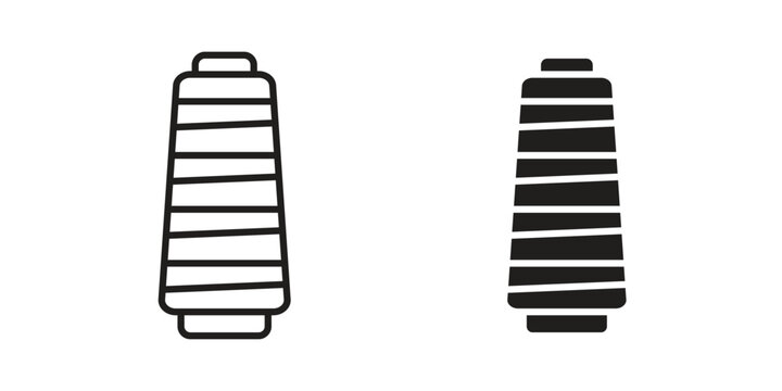 Yarn icon Symbol for App and Web UI Design Vectors