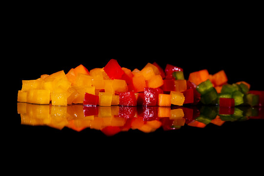 CORTES EN CUADROS  brunoise