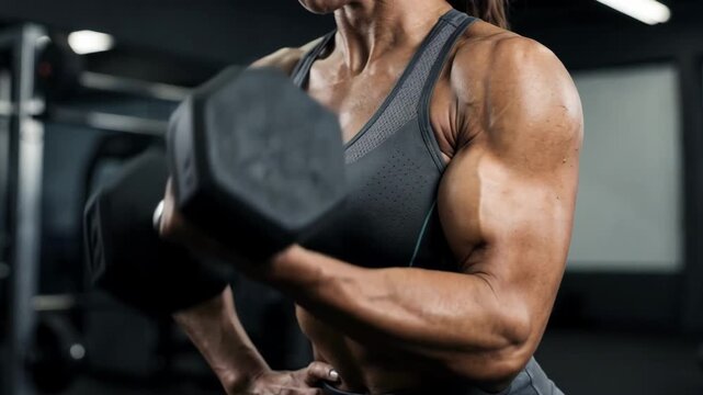 Medium shot of a racerback smart textile sports bra featuring integrated sensorized fabric for posture tracking and sweat management in dynamic training.