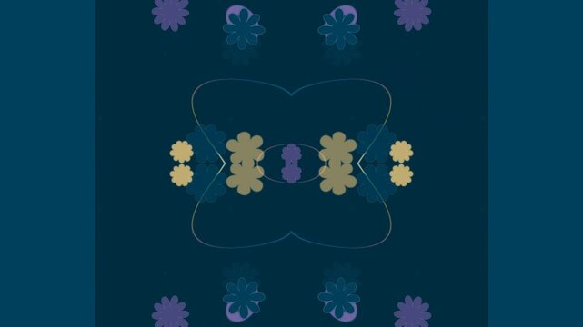 Molecular Structure Animation with Particles and Shapes.