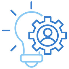 Obraz premium Approach Dual Tone Outline Icon