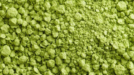 Obraz premium Dried Microgreen Flakes and Powdered Sprout Fragments with Gentle Overhead Illumination and Texture