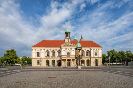 Magdeburg, Germany. View od Old Town Hall (Altes Rathaus)