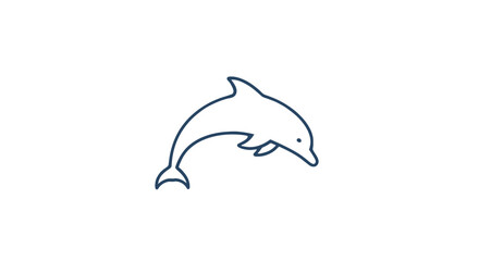 Vector dolphin icon © Lipi