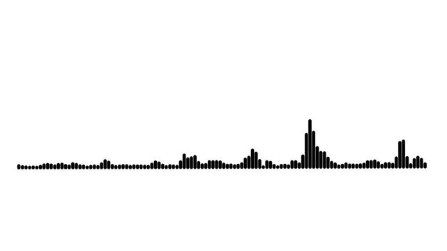 Audio Spectrum Animation with Dynamic Music Visualizer Bars
