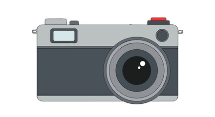 Vintage Camera Icon, Retro Photography Equipment, Classic Style