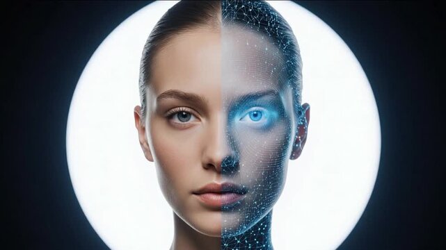 Merging human and artificial intelligence in a futuristic vision