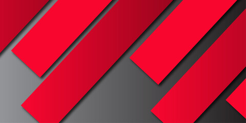 Red and white striped background design pattern banner illustration.