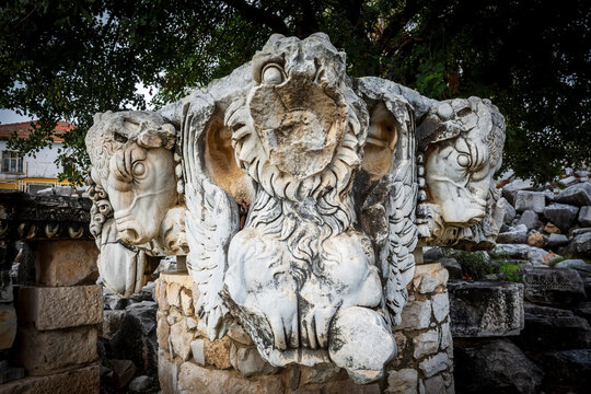 The Temple of Apollo in Didyma Ancient City of Turkey