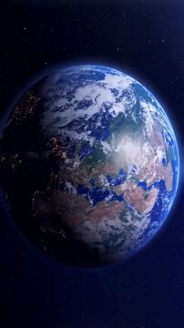 Zoom effect from grass to earth
