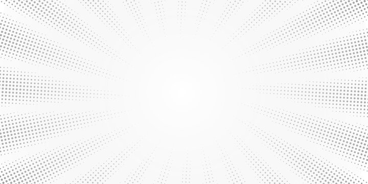 Abstract comic book flash explosion radial lines on transparent background. Vector illustration superhero design