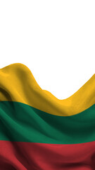 Colorful stripes of yellow, green, and red represent Lithuania's rich history and culture. This flag symbolizes the country's quest for independence and national unity during significant times.