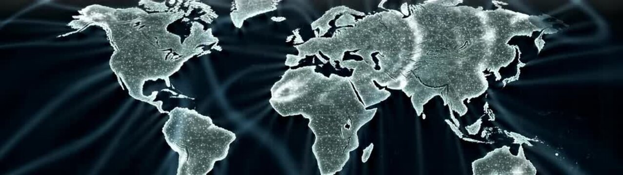 Global network map