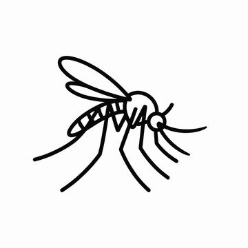 Vector mosquito icon