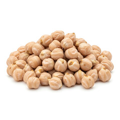 Fototapeta premium Nutritious raw chickpeas, a healthy plant-based protein source for various culinary uses