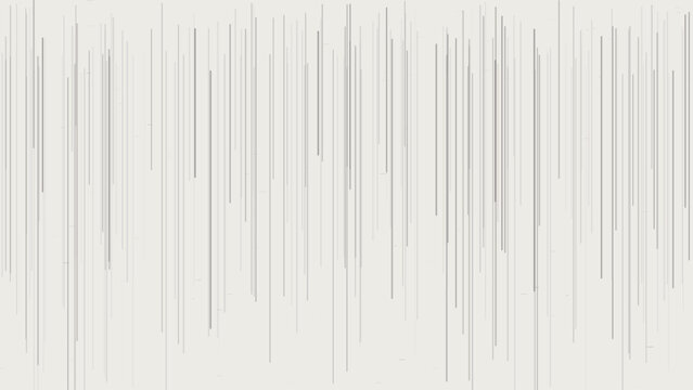Abstract seamless off-white background featuring a minimalist pattern of thin gray vertical lines of varying lengths perfect for technical digital textures and modern wallpaper