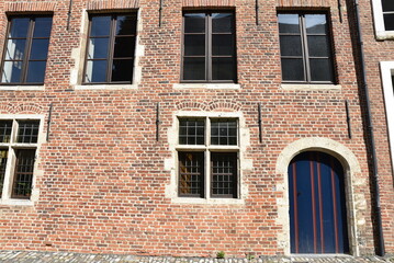 ImmeublebriqueLouvainBelgique