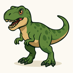 Obraz premium tyrannosaurus rex dinosaur vector