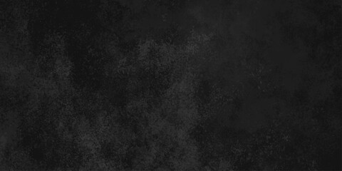 Fototapeta premium Abstract black gray wall textured background. Empty gray rusty stone or metal surface texture. Dark smoke texture. Black and white grunge wall. Light fog backgrounds. Cloud sky night. Slate surface.