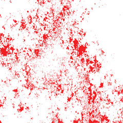 Naklejka premium Red Abstract Grunge Texture Background - Distressed Urban Glitch Overlay for Streetwear and Graphic Design