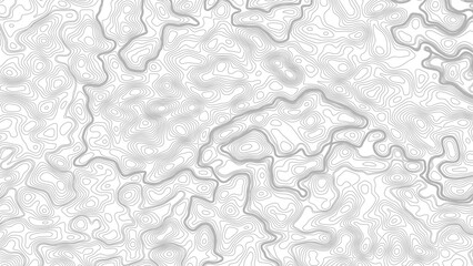 Abstract topography geographic contour map background design. © Mst