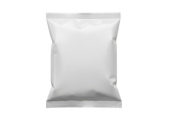 Sealed aluminum foil packet for food storage or snack packaging isolated on transparent background 'png,PNG,Png