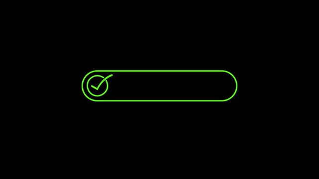 Animated one shape animated black background.