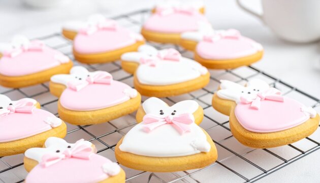 S&uuml;&szlig;e Osterhasen-Pl&auml;tzchen (Icing-Art)