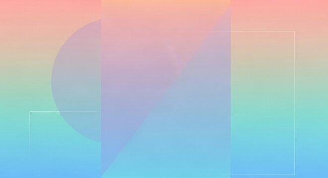 Abstract geometric pastel background