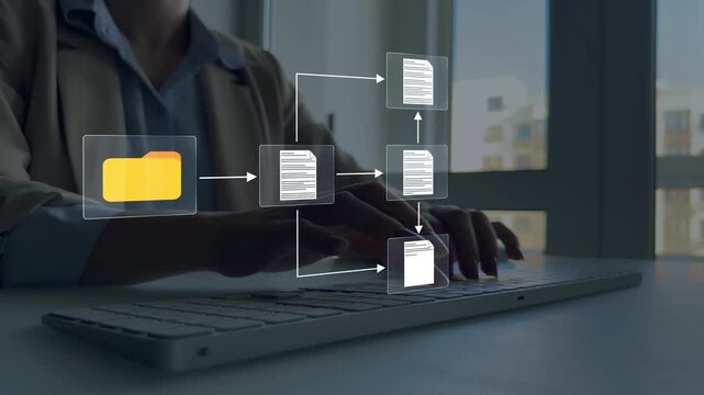 Process automation to efficiently manage files and documentation storage.System online documentation database and document management.Archiving documents in folders for efficient management secure.	