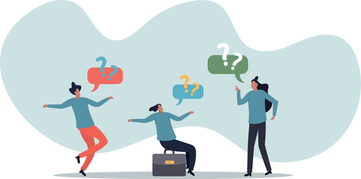Ask questions for help or solution, confusion, doubt or query for answer and information, business discussion to solve problem.human life and situation.