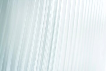Obraz premium Abstract white background with vertical ribbed texture in soft light creates a simple and modern visual effect