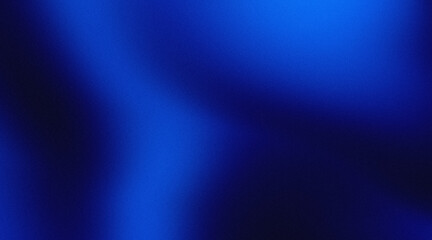 Abstract deep blue mesh gradient background with moody grainy texture